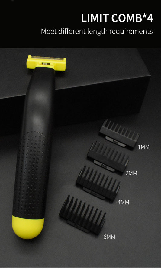 Prenosni elektriÄni brivnik, popolnoma pralen, veÄnamenski brivnik z rezili, ki se polnijo prek USB-ja