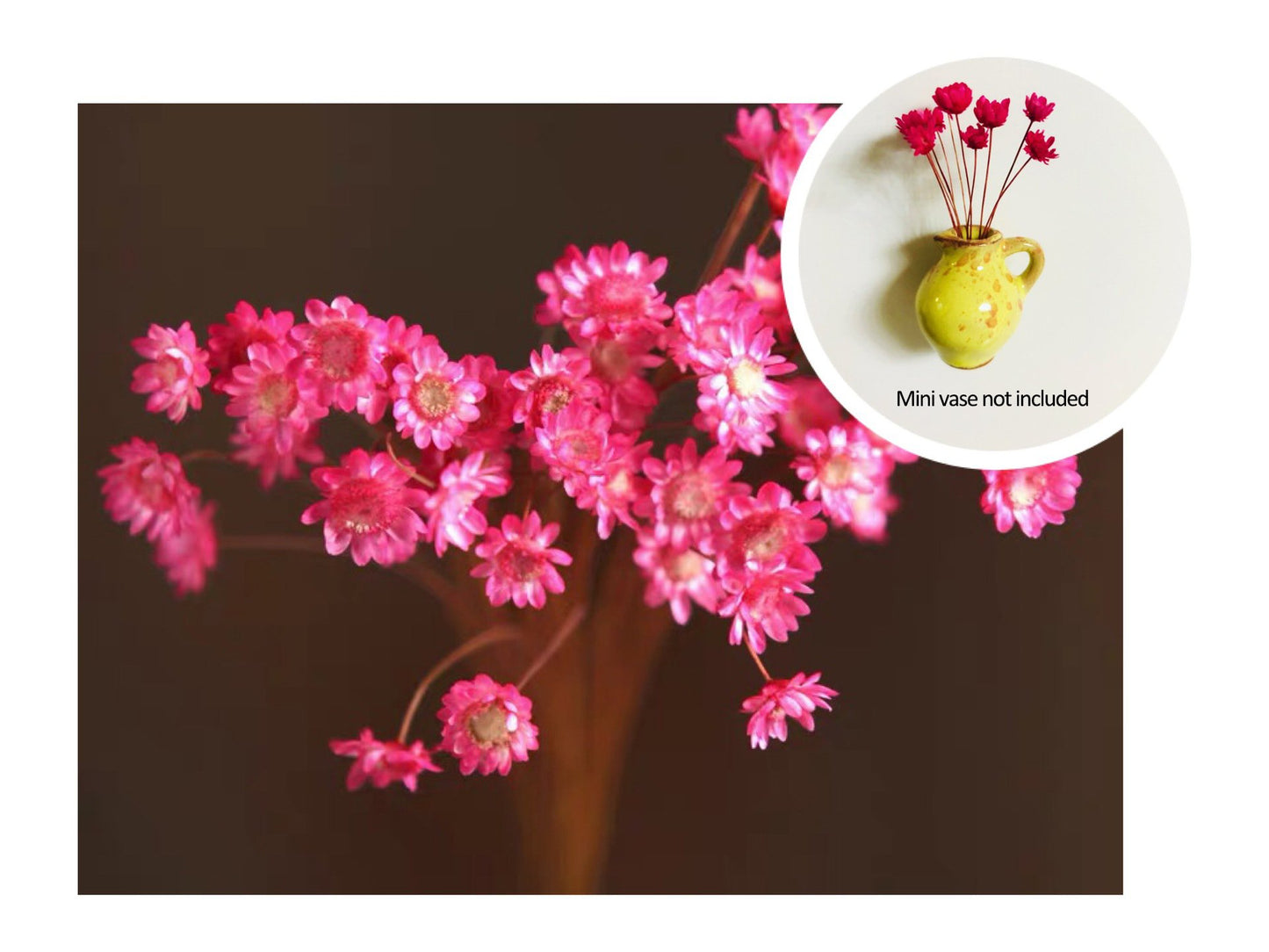 🎁🌸 Mini kerámia váza hűtőmágnes