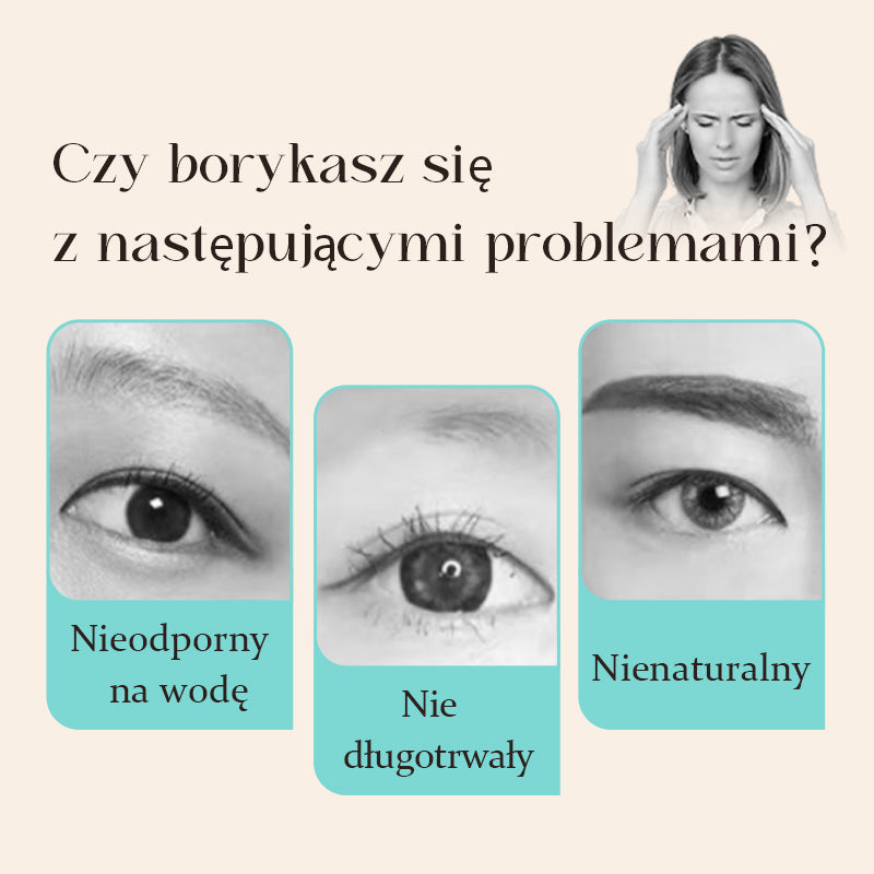 【🔥Kup 1 i otrzymaj 1 gratis】☔Wysokiej jakości wodoodporna kredka do brwi 4 Fork