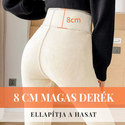 Divatos női termikus kasmír skinny nadrág