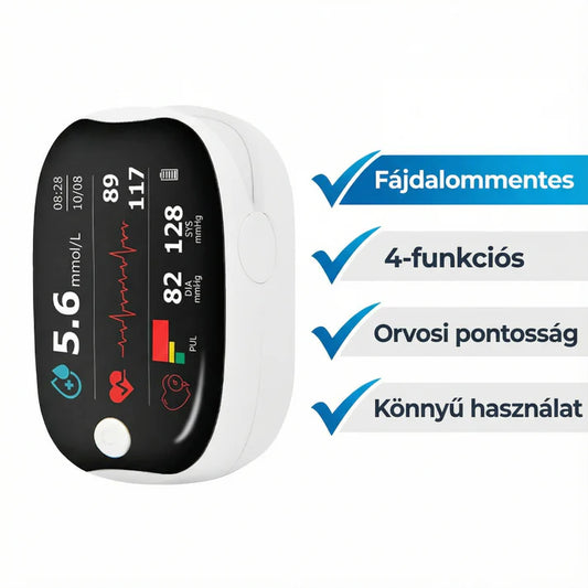 Clinclii™ GlucoSense lézeres vércukorszintmérő készülék