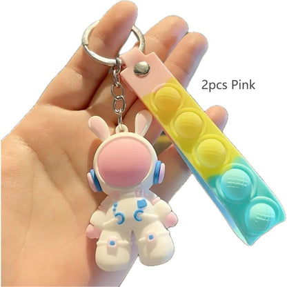 Űrnyúl strici kulcstartó