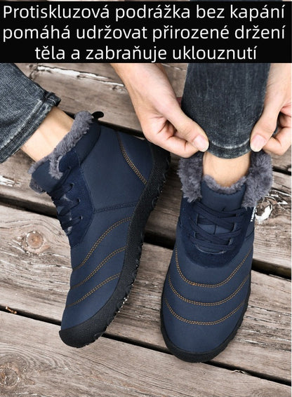 📣Časovno omejena ponudba danes - 70 % popust⏰: VERNOAN® , Ergonomsko oblikovani, varni in topli zimski ortopedski čevlji. 👍 Posebej zasnovani za moške, ki trpijo zaradi bolečin v stopalih, olajšajo hojo!