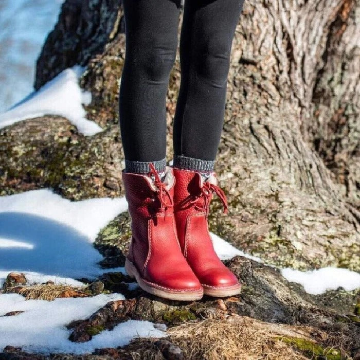 🔥50% kedvezmény ma - Ne hagyd ki ezeket az ergonomikusan tervezett ortopéd cipőket - téli polár bélés + kézzel varrott👞