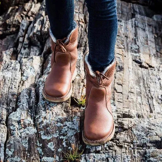 🔥50% kedvezmény ma - Ne hagyd ki ezeket az ergonomikusan tervezett ortopéd cipőket - téli polár bélés + kézzel varrott👞