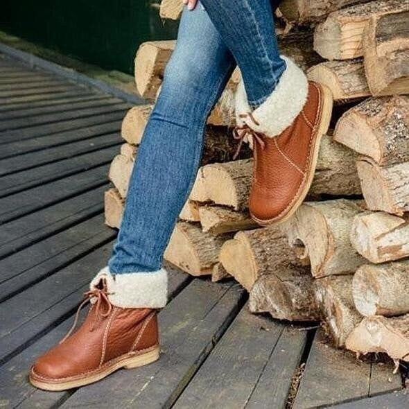 🔥50% kedvezmény ma - Ne hagyd ki ezeket az ergonomikusan tervezett ortopéd cipőket - téli polár bélés + kézzel varrott👞