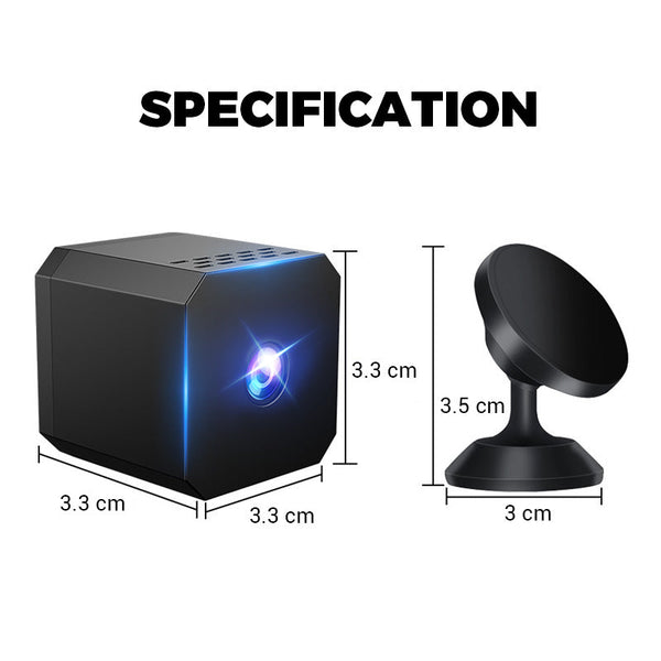 ❤️‍Mini inteligentna kamera HD do monitoringu noktowizyjnego