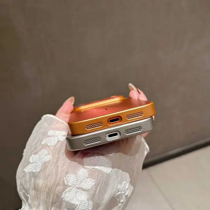 Új, luxusminőségű, matt fémes MagSafe ütésálló védőtok iPhone sorozathoz