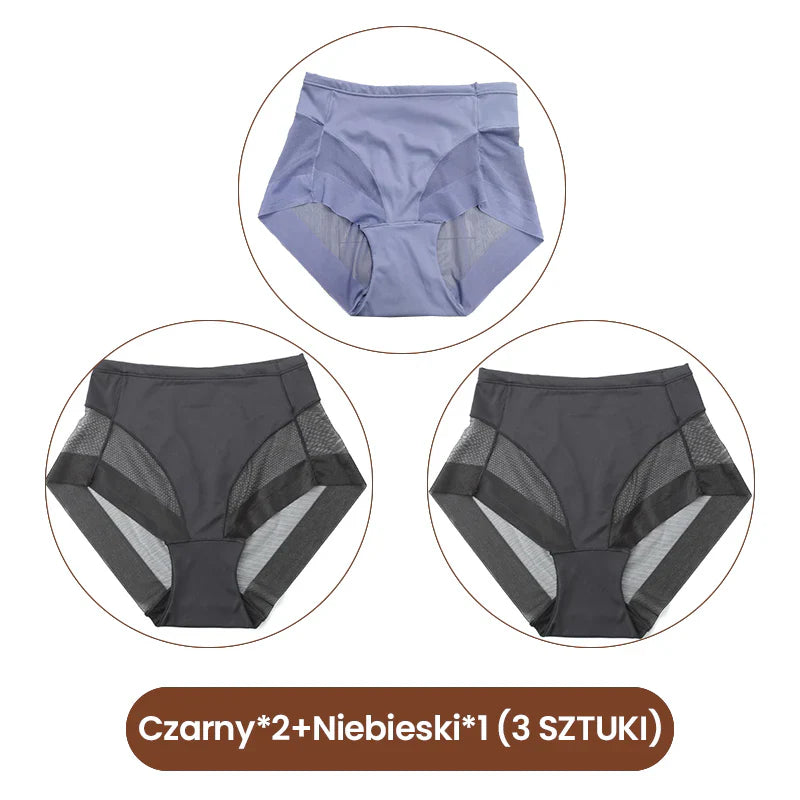 🔥Kup 2 i Otrzymaj 1 za Darmo🔥Damski Bezszwowy Zestaw Majtek Kształtujących O Wysokiej Talii