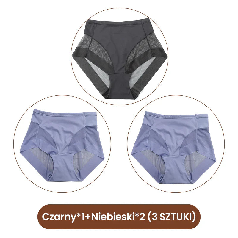 🔥Kup 2 i Otrzymaj 1 za Darmo🔥Damski Bezszwowy Zestaw Majtek Kształtujących O Wysokiej Talii