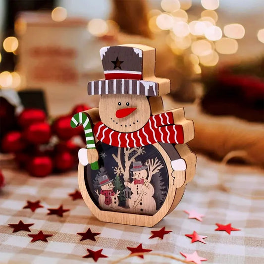 [60% kedvezmény] Szenteste lakberendezési dekorációk, beleértve a hóembereket és a Mikulást.