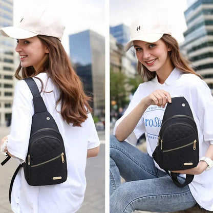 Akciós nagy kapacitású vízálló mellkasi táska