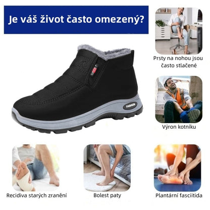 Ergonomikus, téli ortopéd cipő láb-, térd- és hátfájásra - unisze