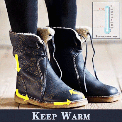 🔥50% kedvezmény ma - Ne hagyd ki ezeket az ergonomikusan tervezett ortopéd cipőket - téli polár bélés + kézzel varrott👞