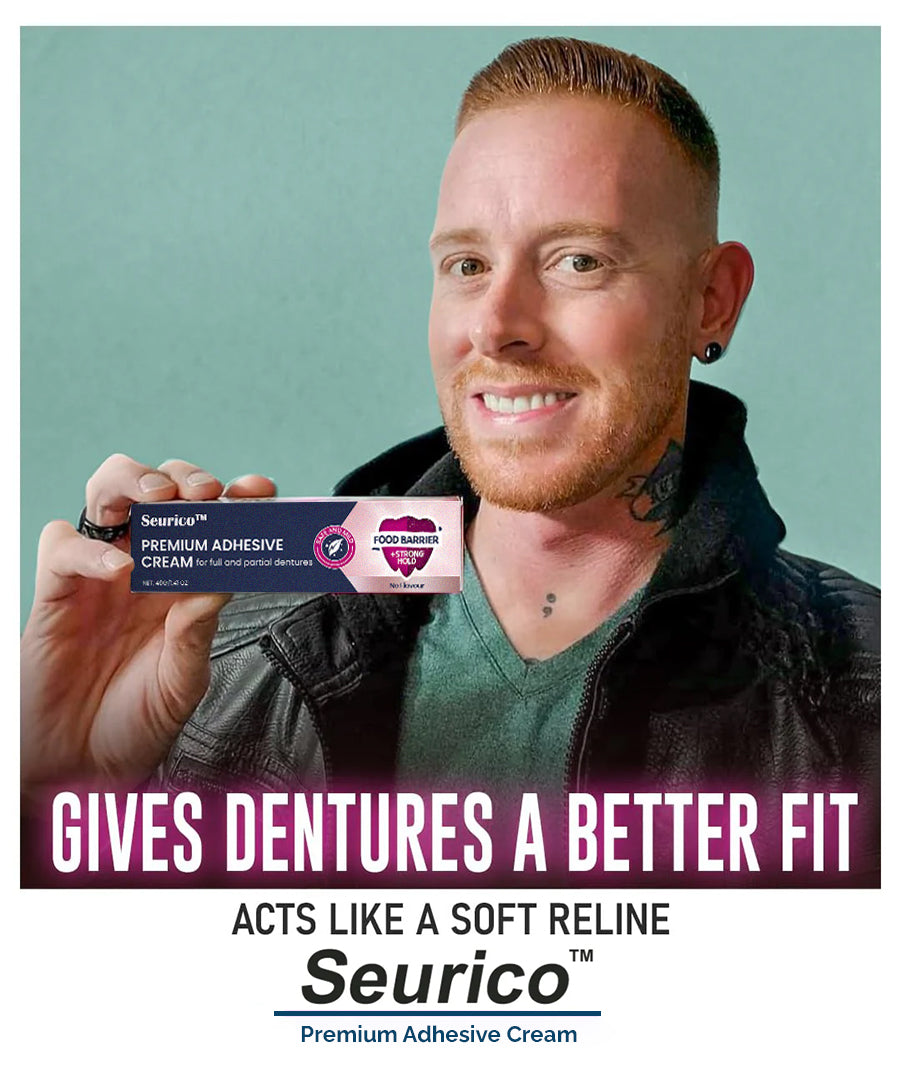 ✨[Hivatalos Márkabolt] 😁Seurico™ Prémium Ragasztó Krém🦷 (✨VEGYÉL 1-ET, KAPJ 1-ET INGYEN🎁)