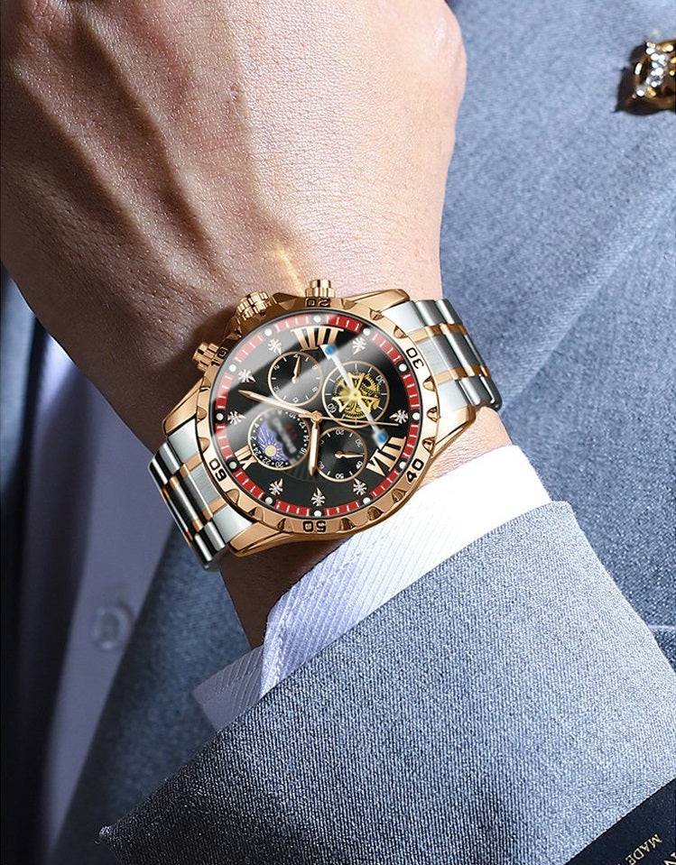 ⌚Vadonatúj, vízálló, automata mechanikus óra