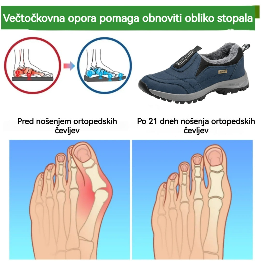 📣70 % popusta danes - Kmalu se konča⏰: Zimska obutev za prosti čas VERNOANR®, zimski ortopedski čevlji, ročno izdelani, podloga iz naravne volne, lajša bolečine v hrbtu, sklepih in nogah (2025)