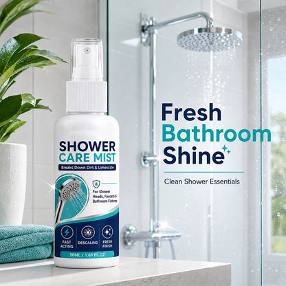 🚿✨Gyorsan eltávolítja a vízkövet a zuhanyból - feloldja a makacs ásványi lerakódásokat és a kemény víz okozta foltokat🧼💪