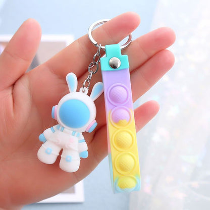 Űrnyúl strici kulcstartó