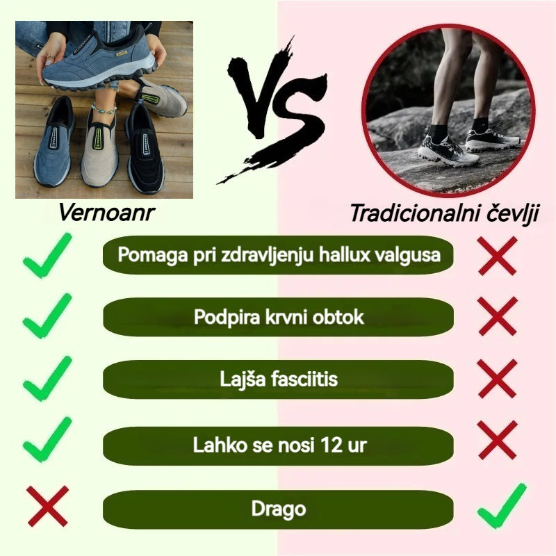 📣70 % popusta danes - Kmalu se konča⏰: Zimska obutev za prosti čas VERNOANR®, zimski ortopedski čevlji, ročno izdelani, podloga iz naravne volne, lajša bolečine v hrbtu, sklepih in nogah (2025)