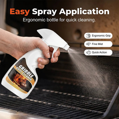Erős hatású grill- és zsíroldó spray