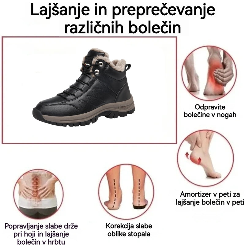 🔥Časovno omejena ponudba danes: 70 % popust⏰! - VERNOAN® topli pohodniški čevlji, - ortopedska obutev, zasnovana posebej za moške. 👍Opora za lok stopala za lažjo hojo.