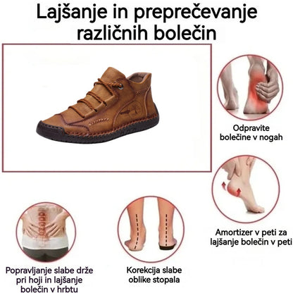🔥70 % popusta danes za omejen čas - Udobna italijanska zimska obutev VERNOAN®. ✅ Nedrseča in topla. Ročno izdelana iz govejega usnja.