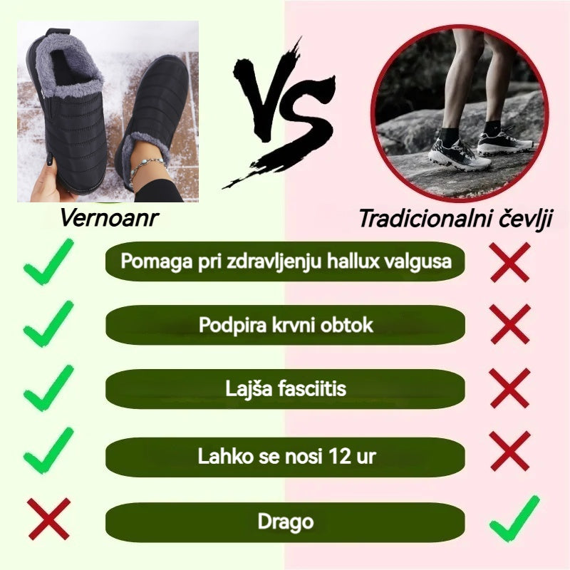 🔥Današnja posebna ponudba: 70 % popust!⏰ - Zimski škornji Vernoan®, luksuzni italijanski ortopedski čevlji iz semiša. 👍Opora za stopalski lok, poslovite se od bolečin v stopalih.