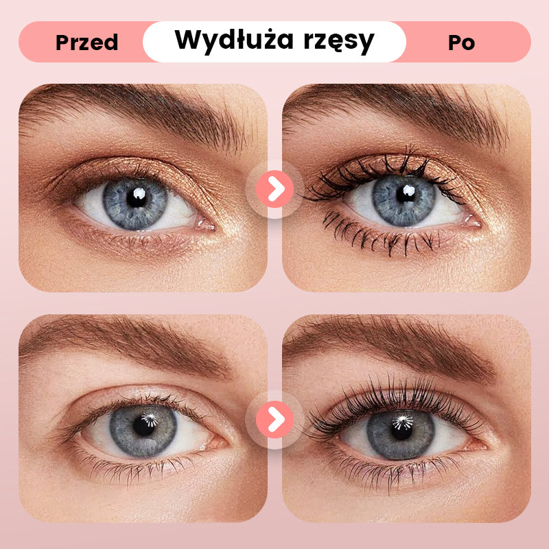 【✨Kup 3 i otrzymaj 5 gratis】Nowy tusz wydłużający i podkręcający rzęsy