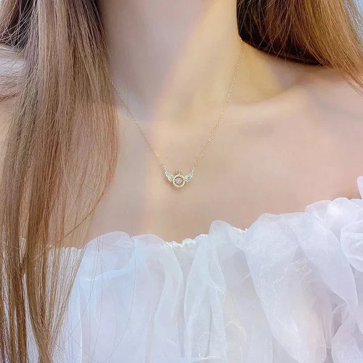 ✨Naszyjnik ze skrzydłami anioła✨🔥Kup jeden, a drugi dostaniesz gratis, nie przegap tej okazji