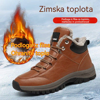 🔥Časovno omejena ponudba danes: 70 % popust⏰! - VERNOAN® topli pohodniški čevlji, - ortopedska obutev, zasnovana posebej za moške. 👍Opora za lok stopala za lažjo hojo.