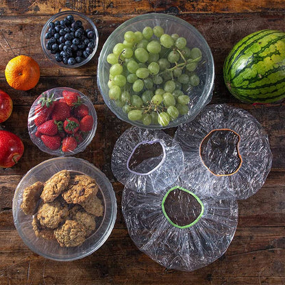 🥗 100 lapos rugalmas műanyag fóliacsomag – hosszabb ideig frissen tartja az élelmiszereket és időt takarít meg ✨