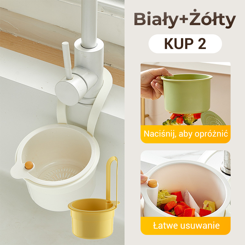 🔥Wielofunkcyjny koszyk odpływowy do zlewu kuchennego