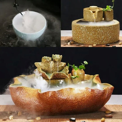Dekoratív vízködfúvó