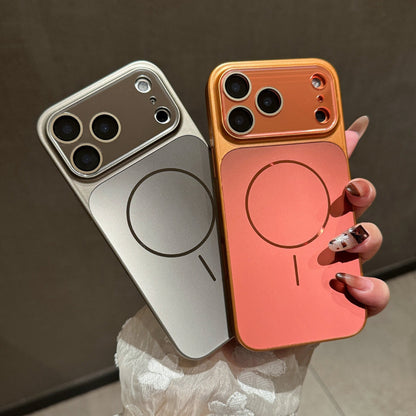 Új, luxusminőségű, matt fémes MagSafe ütésálló védőtok iPhone sorozathoz