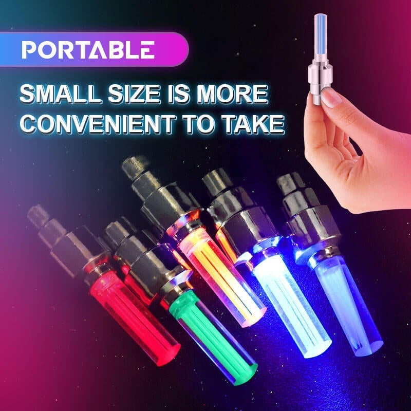 🌈💡Vodotěsná LED světla na kola【✨Kupte 3 a získejte 1 zdarma】