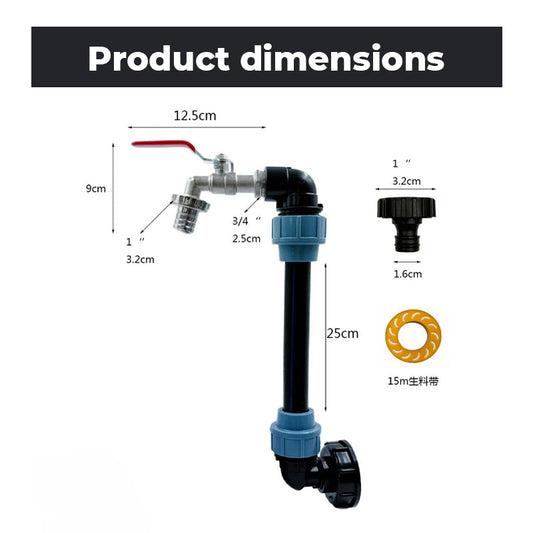 IBC tartály adapter készlet