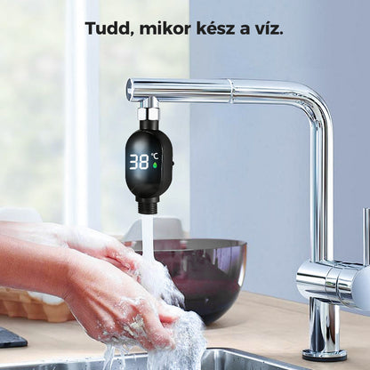 Hőmérsékletmérő – azonnal megjeleníti a hőmérsékletet!