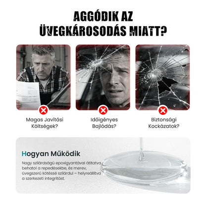 🔥1+1 ingyen 🔥karcolásjavító ragasztó üveghez