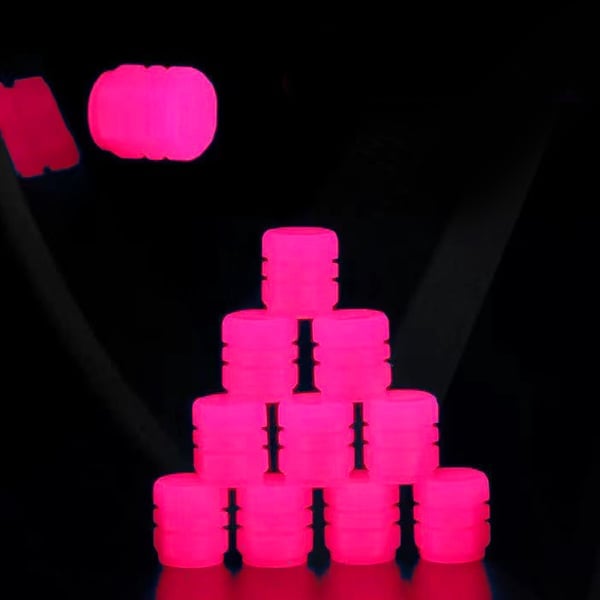 Fluoreszkáló szelepkupakok
