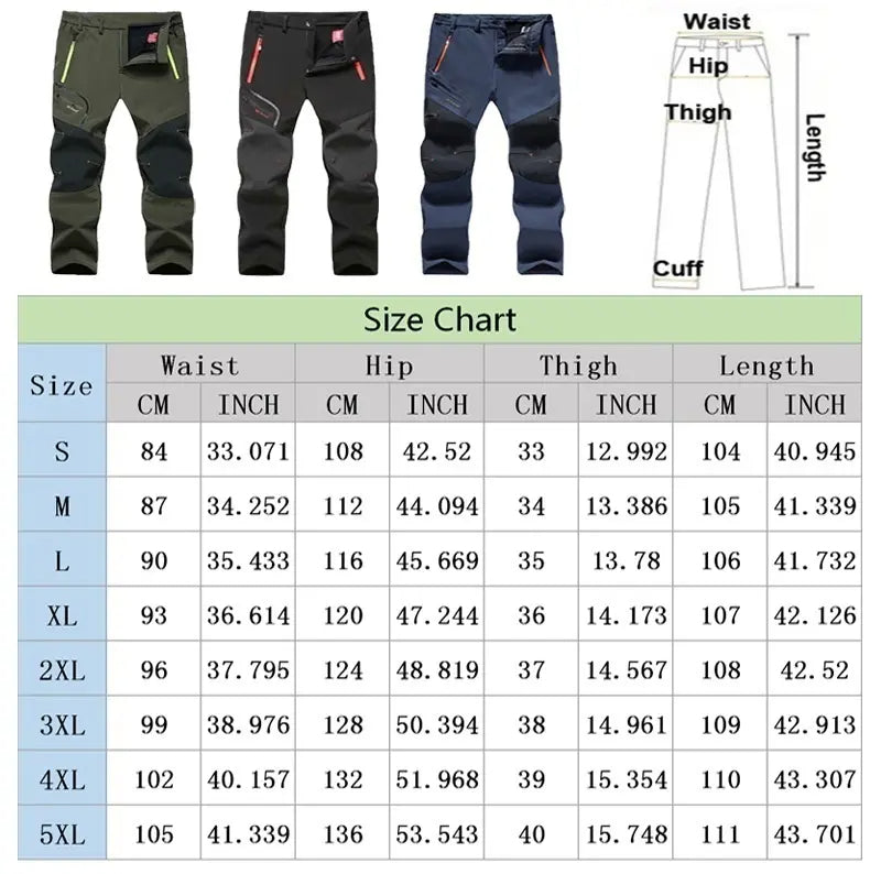 【🎁Karácsonyi ajánlat🎄】【S-5XL】2025 Új Őszi és Téli Férfi Kültéri Vízálló és Meleg Bársony Overallok