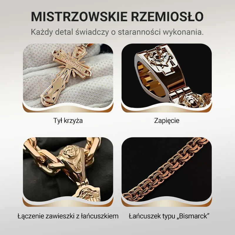 Nyaklánc Jézust ábrázoló medállal