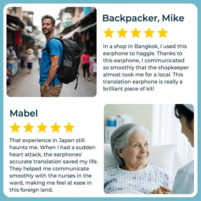 AI Translation Wireless OWS Bluetooth5.4 Earphones (Fit iOS & Android)