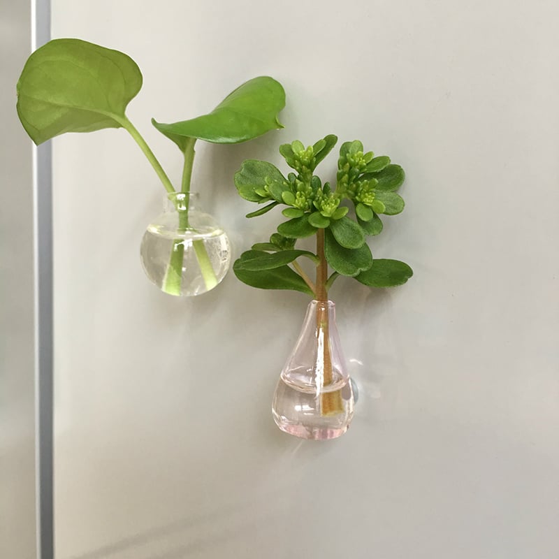 🎁🌸 Mini kerámia váza hűtőmágnes