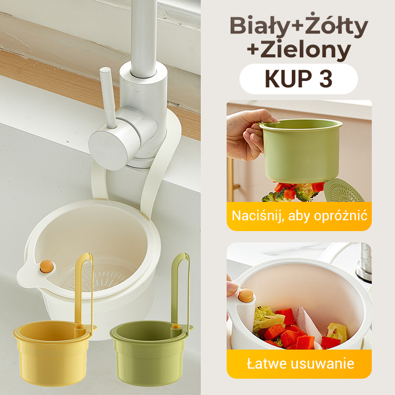 🔥Wielofunkcyjny koszyk odpływowy do zlewu kuchennego