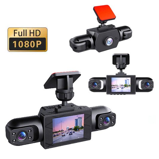 4 Objektíves Autós Kamera 360°-os Látószöggel | 📷HD 1080P Éjjellátó📷