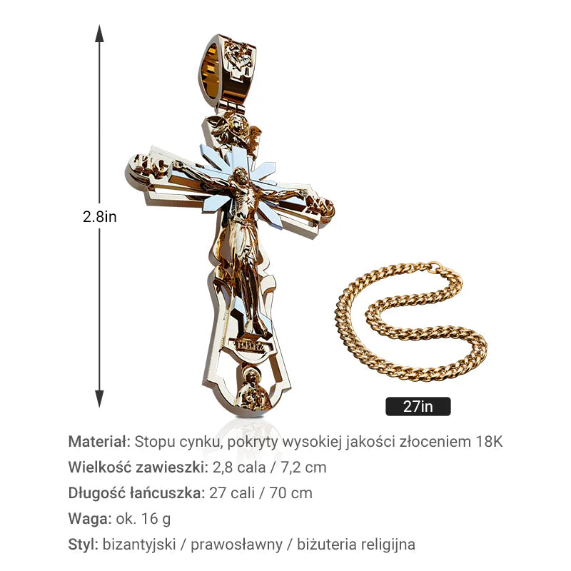 Nyaklánc Jézust ábrázoló medállal