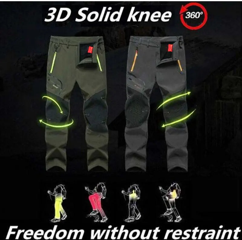 【🎁Karácsonyi ajánlat🎄】【S-5XL】2025 Új Őszi és Téli Férfi Kültéri Vízálló és Meleg Bársony Overallok