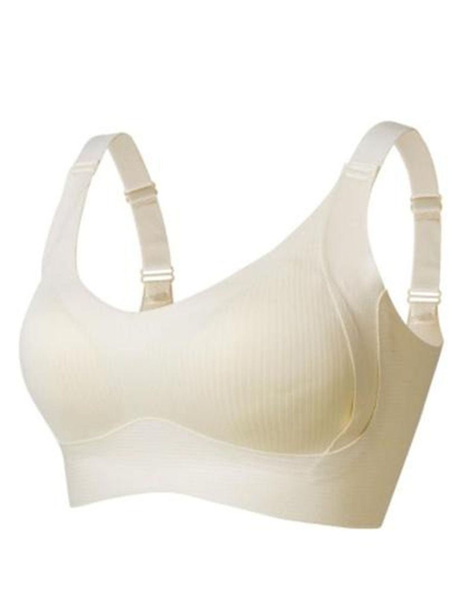 💖 Bielizna w paski w rozmiarze plus size ze wsparciem W dla wygody i stylu!