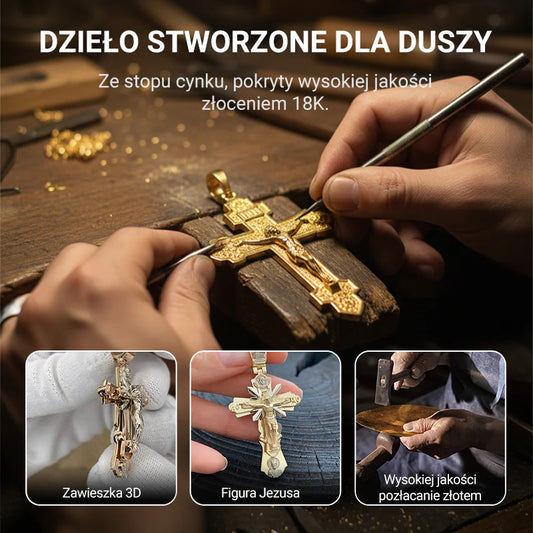 Nyaklánc Jézust ábrázoló medállal